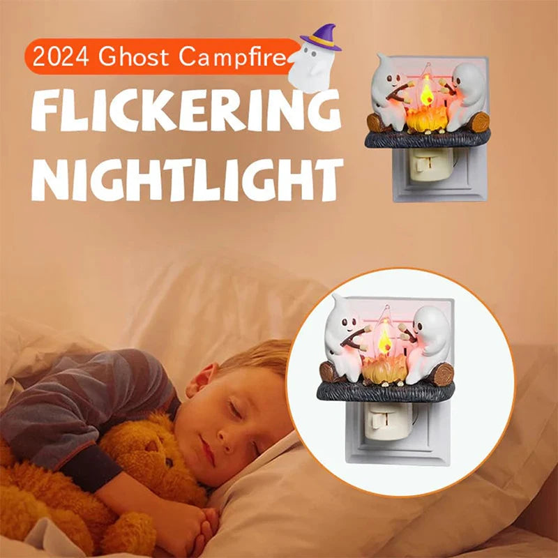 Ghost Campfire Night Light