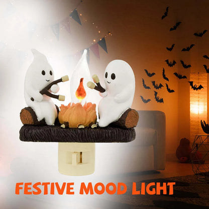 Ghost Campfire Night Light