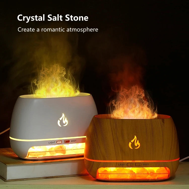 Mini 3D Flame Aroma Diffuser