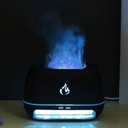 Mini 3D Flame Aroma Diffuser