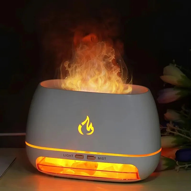 Mini 3D Flame Aroma Diffuser