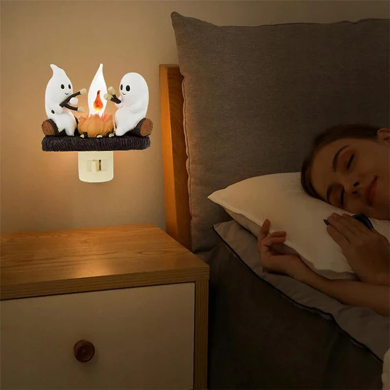 Ghost Campfire Night Light